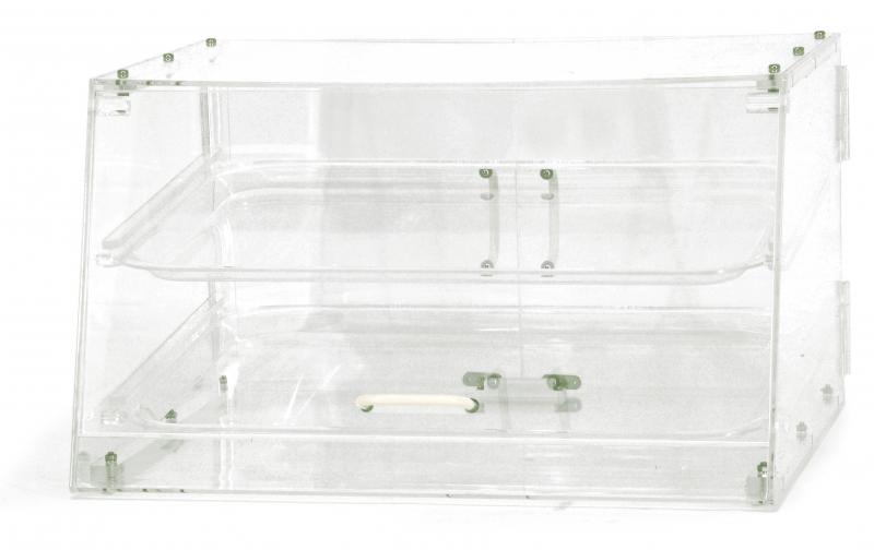 Acrylic Display Case with 2 Trays